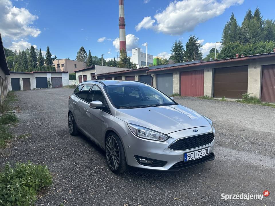 Ford Focus MK3 LIFT 2015 BBS 15 Spalanie 45l srebrny Żywiec