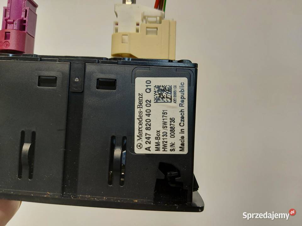 Mercedes EQA 250 W243 GNIAZDO PORT USB sprzedam