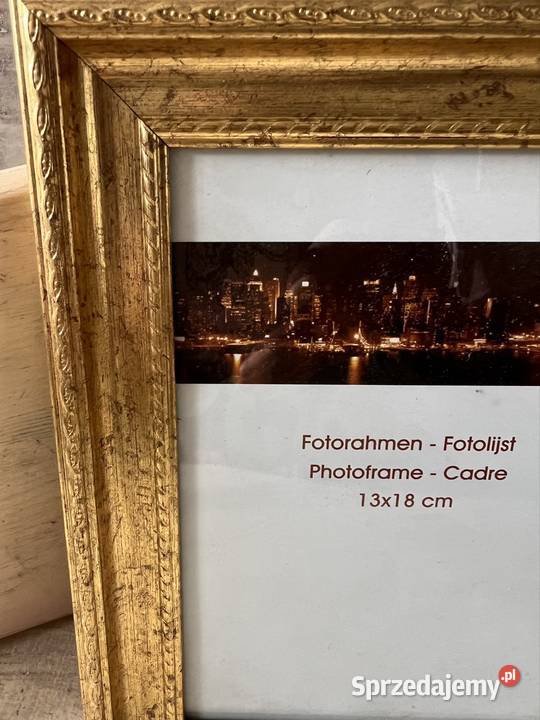 Złota ramka Vintage Bytom