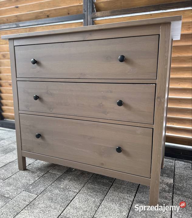 IKEA HEMNES 3 szuflady lite drewno łódzkie Góra Bałdrzychowska-Kolonia