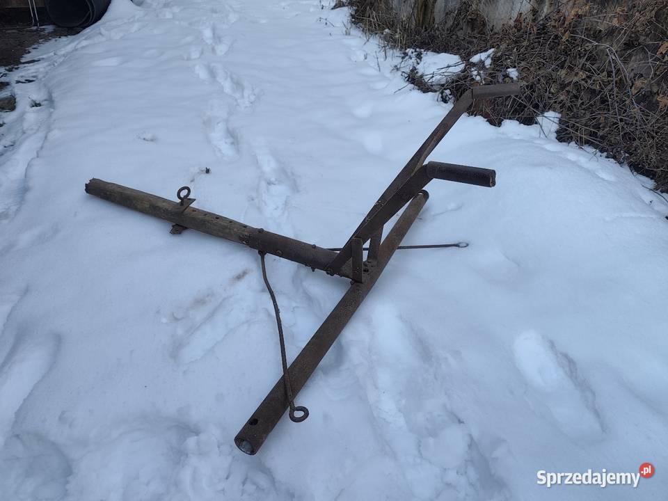 Rama zabytkowy płużek konny pług bronka radło Przeworsk sprzedam