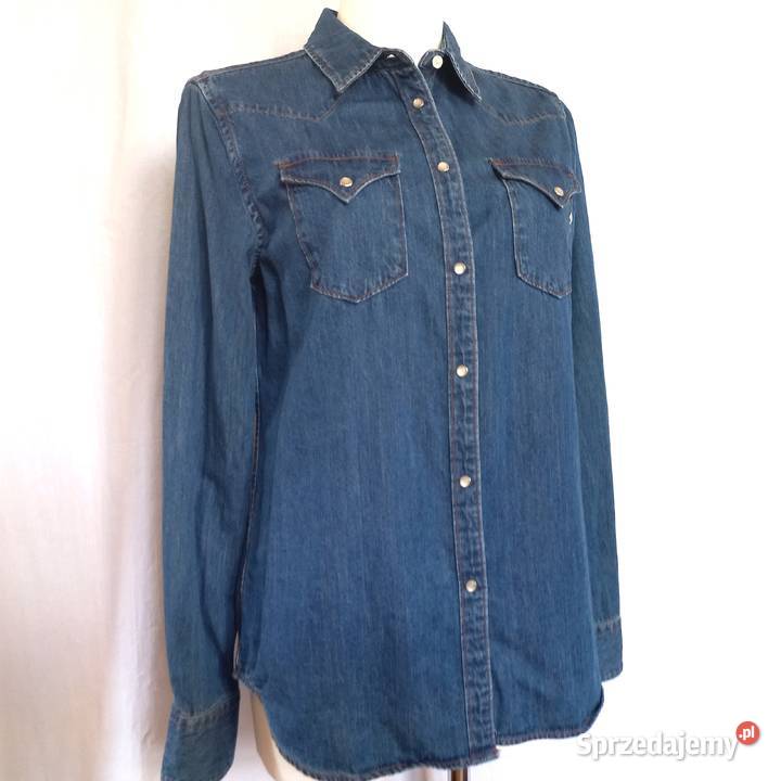 Koszula damska Jeans ciemny r L bawełna NOWA niebieski Białystok sprzedam