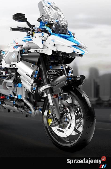 Klocki motocykl BMW R1250 GS 2369elem 47 ogromny Klocki wielkopolskie Pobiedziska