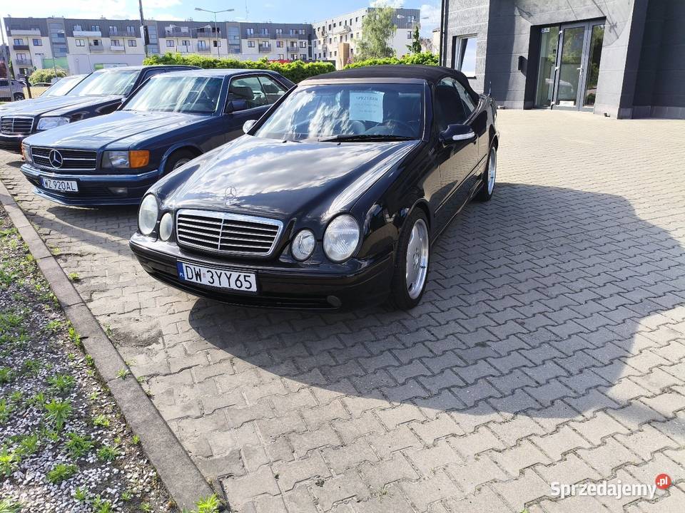 Mercedes CLK W208 55 AMG Cabrio ESP Wrocław