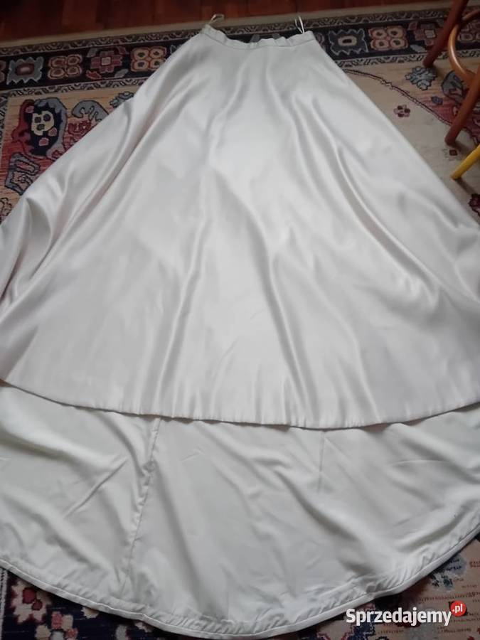 złotymi akcentami2 częściowa suknia w super Klasyczna Warszawa