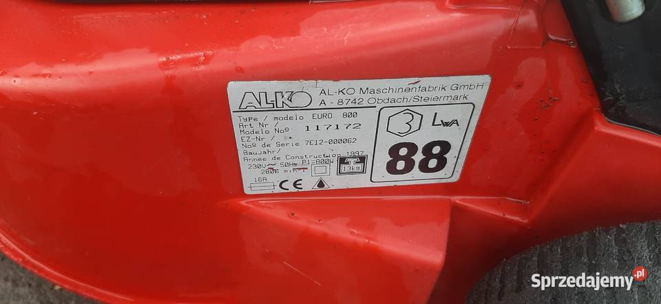 Kosiarka elektryczna ALKO TOP GARDEN 3100E na