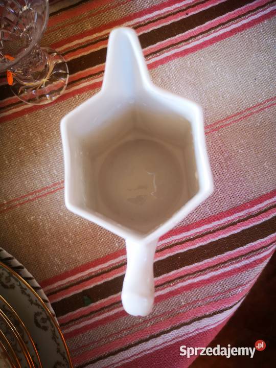 Dzbanek z malutkimi różyczkami Gustafsberg Gdańsk