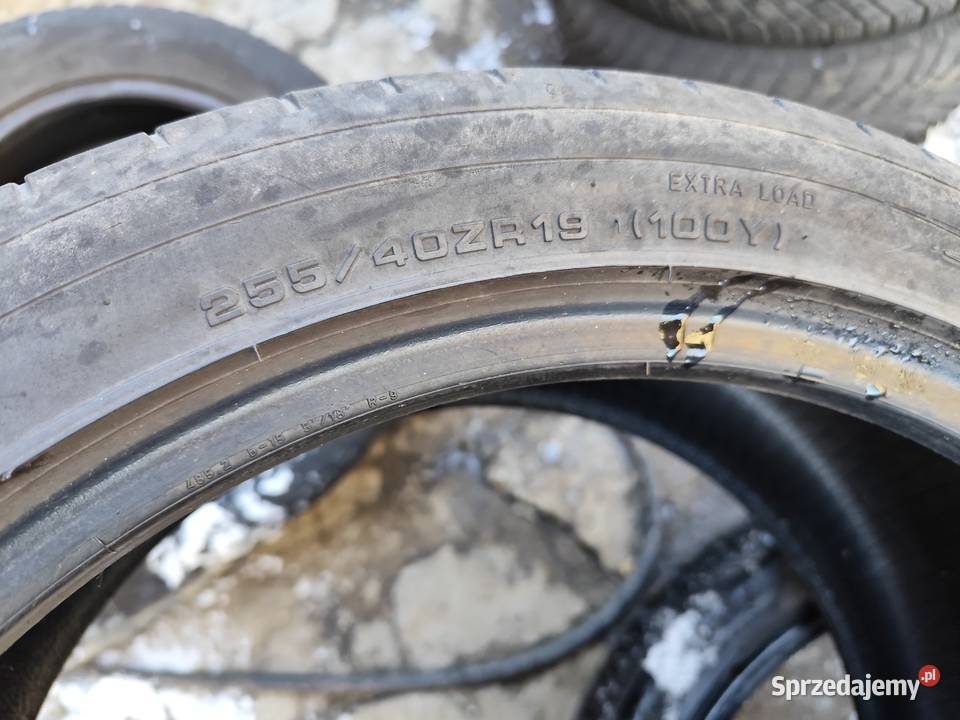 2 x 25540zr19 Dunlop Sport maxx rt2 100y Samochodowe śląskie