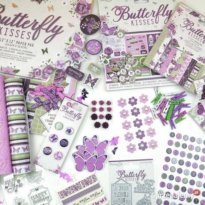 Stalowa matryca do cięcia Butterfly Kisses Zamość sprzedam