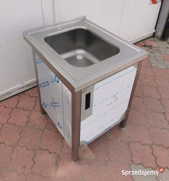 Zlew gastronomiczny zabudowany 60x70x85 Słupia Kapitulna