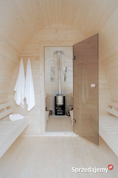 Sauna ogrodowa Domek saunowy POD 4m ze świerku Płock sprzedam