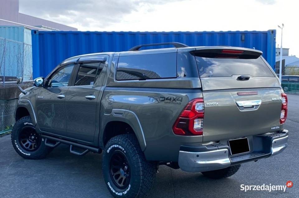 abudowa paki Hardtop Toyota Hilux 2015boki Szyby Pozostałe Pasłęk sprzedam
