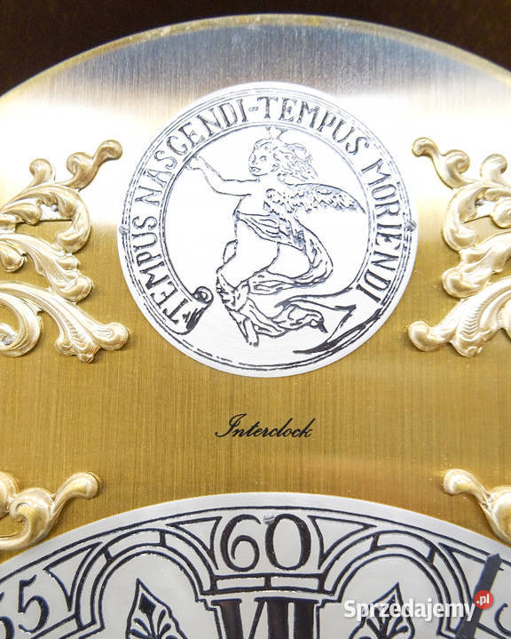 Dębowy ZEGAR stojący podłogowy Zegar Ludwik lata podłogowy Kalisz