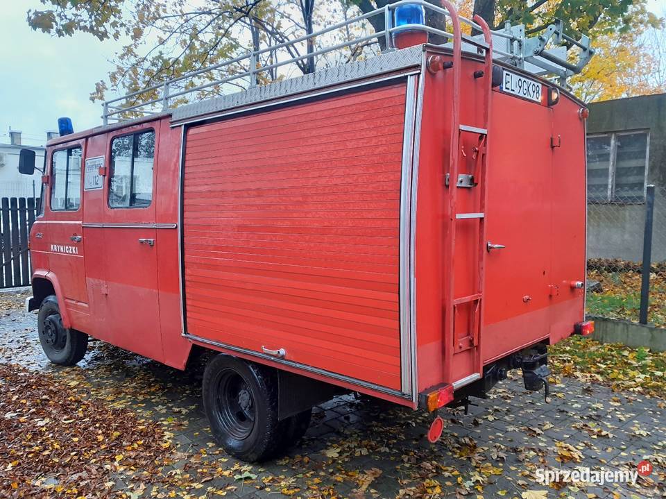 Mercedes 408 straż pożarna Łódź