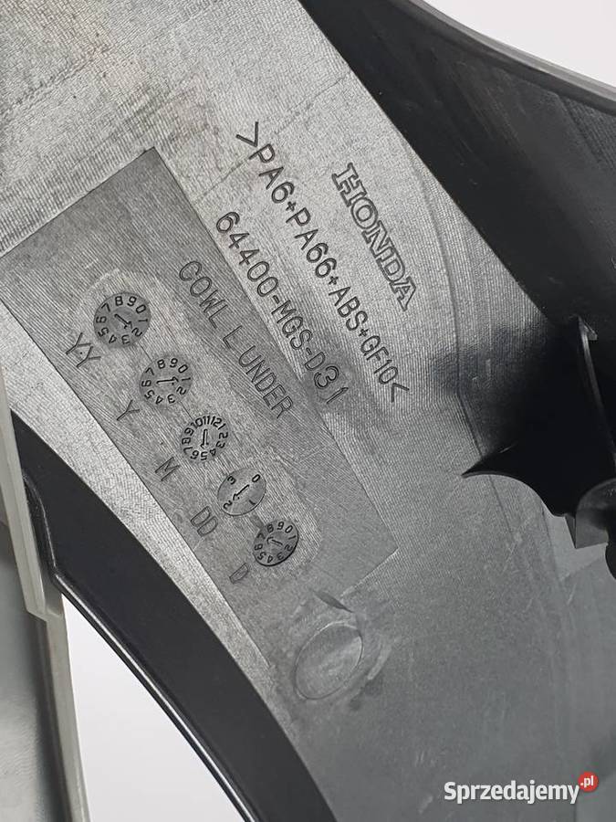 Plug Oslona Spodu Boczek Dolny Honda Nc 750 łódzkie Łódź