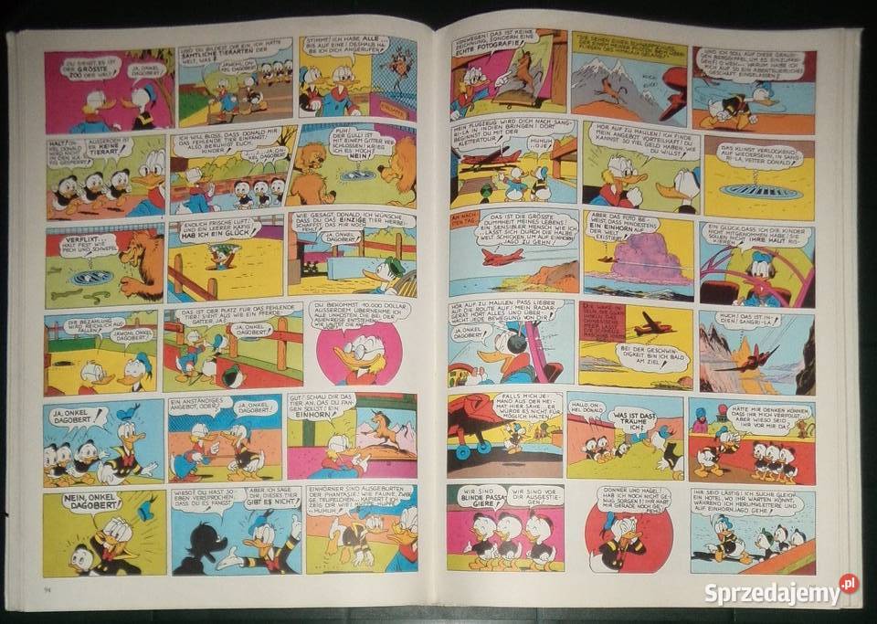 komiks Walt Disney Kaczor Donald CARL BARKS 1974 Komiksy Rzeszów sprzedam