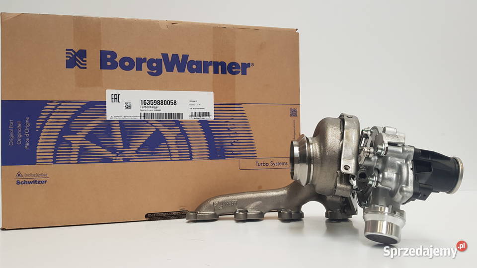 Turbosprężarka BorgWarner KKK 16359880058 Turbosprężarki Siedlce