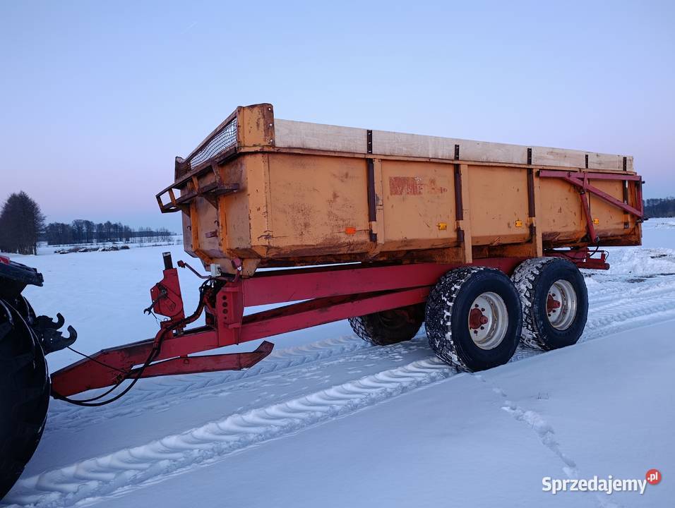 Sprzedam przyczepę skorupowa 10 t zarejestrowana Kożuszki