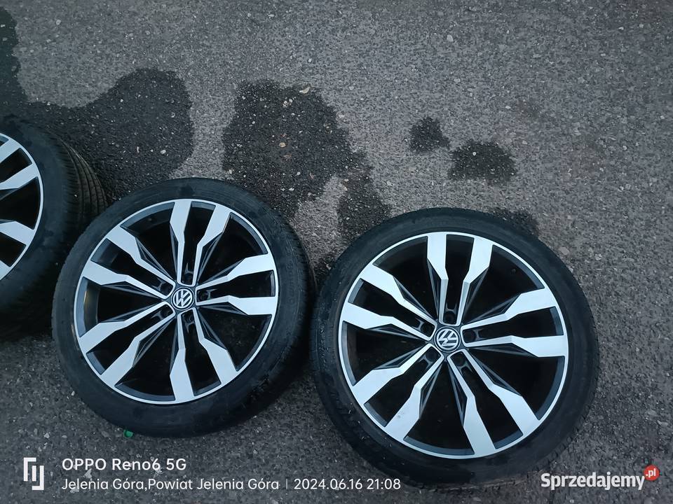Koła VW 85 5x112 R20 et 38 Stan idealnyModel dolnośląskie Jelenia Góra