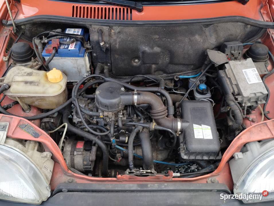 Fiat Seicento 09 Czarne tablice Bezwypadkowy Krzepice