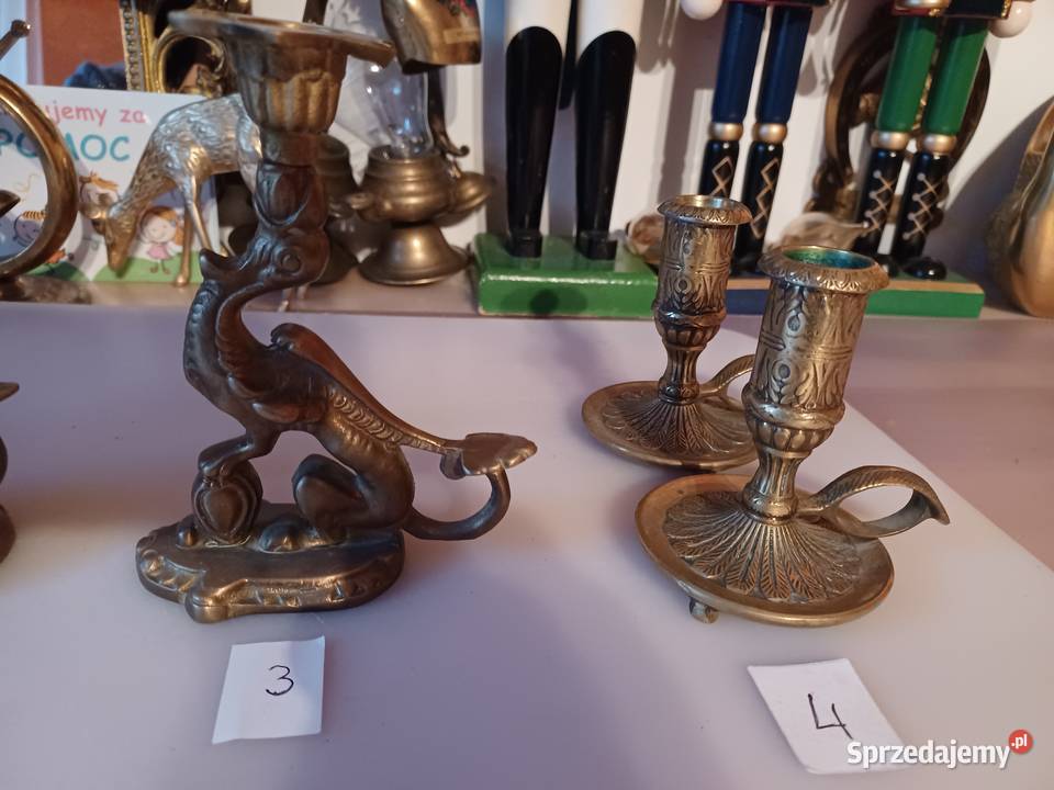 Kolekcja Świecznik mosiężny Wyprzedaż