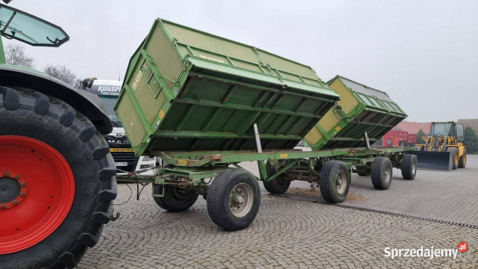 Przyczepa transportowa Krone KRONE DK225 16 opolskie Głogówek