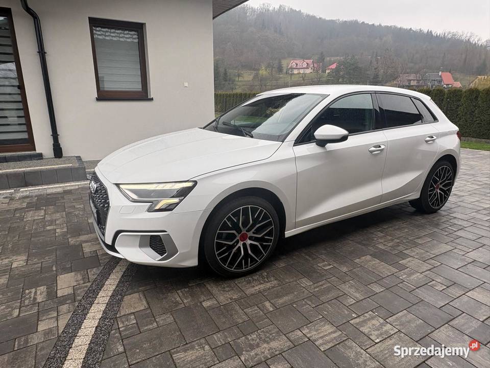 Audi A3 SPORTBACK 2022r 20 116 Zarejestrowany małopolskie sprzedam