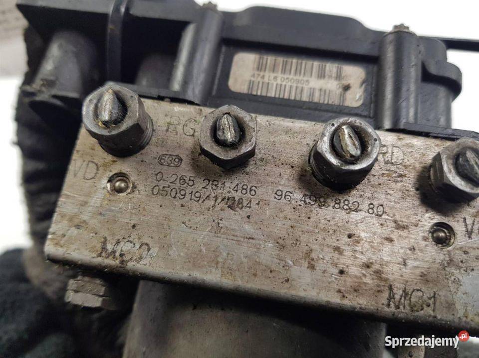 POMPA ABS HAMULCOWA PEUGEOT 307 SW 0265231486 Lipno