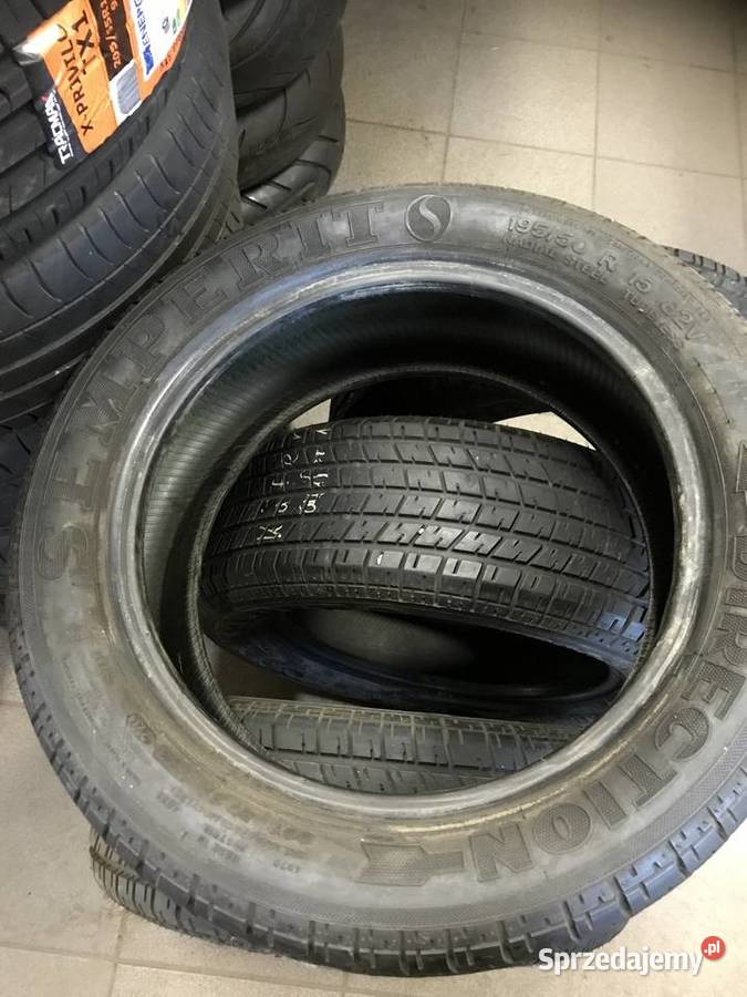 Opony 15 do VW Garbusa klasyki Semperit komplet Samochodowe Brzesko