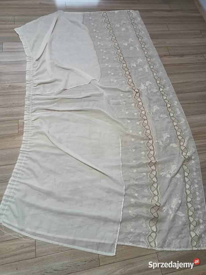 Firana nowa beżowa Firany Śrem