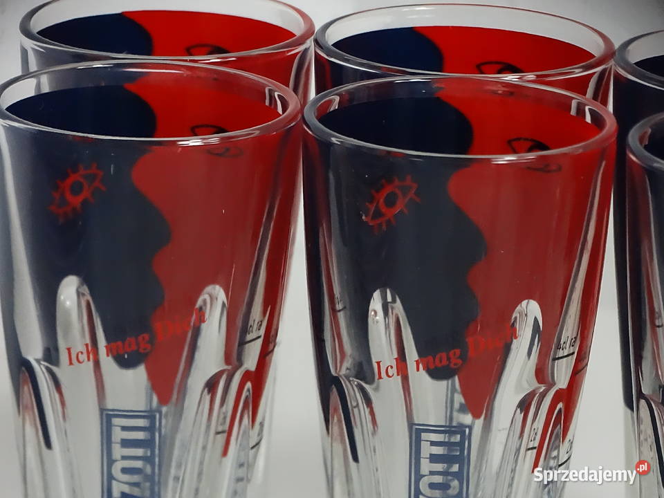 Kieliszki do shotów Ramazzotti Ich mag Dich Biłgoraj sprzedam