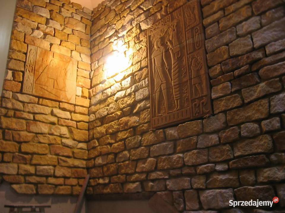 Kamień płytki cegła łupek ścienny na dom Radomsko