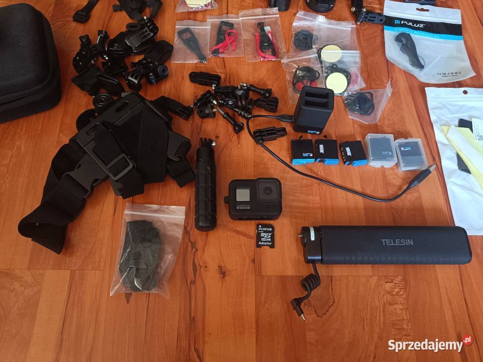 GoPro Hero 8 Black dużo dodatków Golina sprzedam