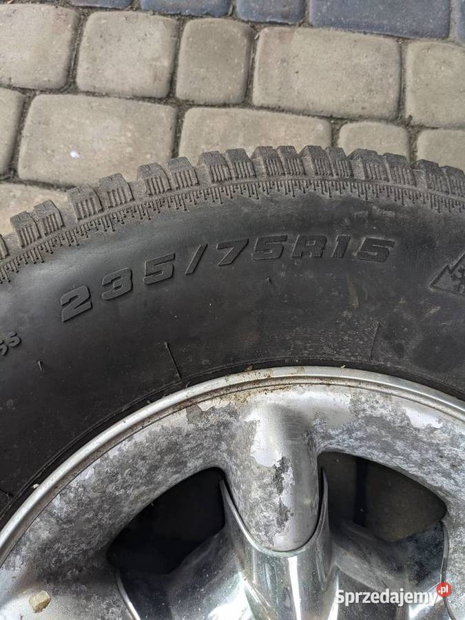 Opony zimowe z alufelgami 23575R15 Gorzów Wielkopolski