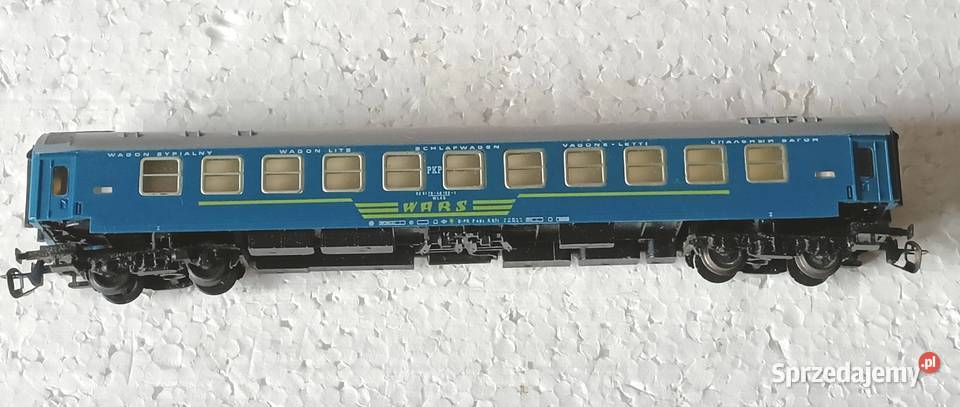 Wagon osobowy WARS PKP ciemnoniebieski BTTB Kraków