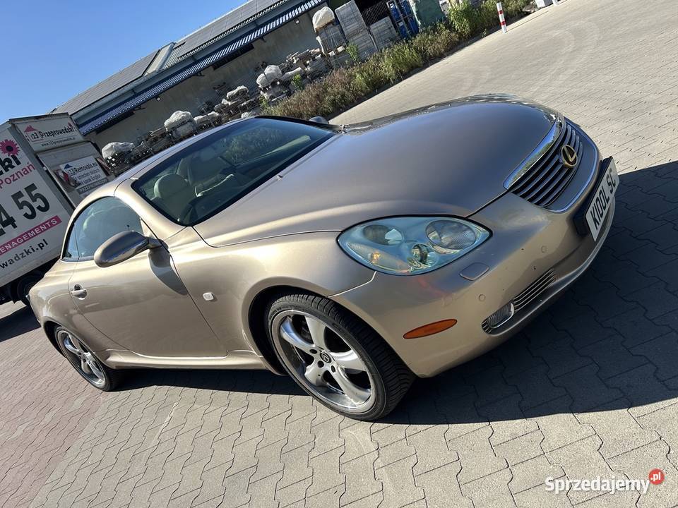 Lexus SC430 PIĘKNY LALKA ZAMIANA na osobowe Poznań sprzedam
