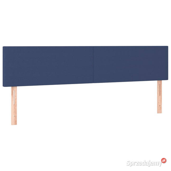 Zagłówek do łóżka z LED niebieski 200x5x7888 mazowieckie Warszawa