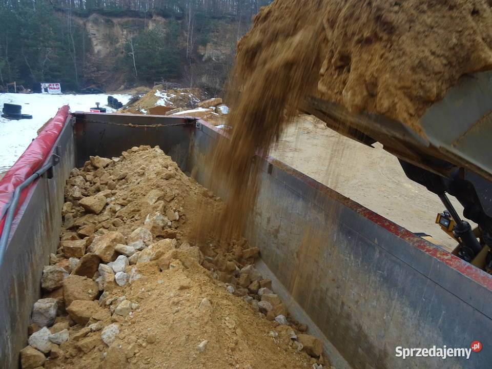 Pospółka drogowa pod parking drogi place kostkę Materiały budowlane Radomsko