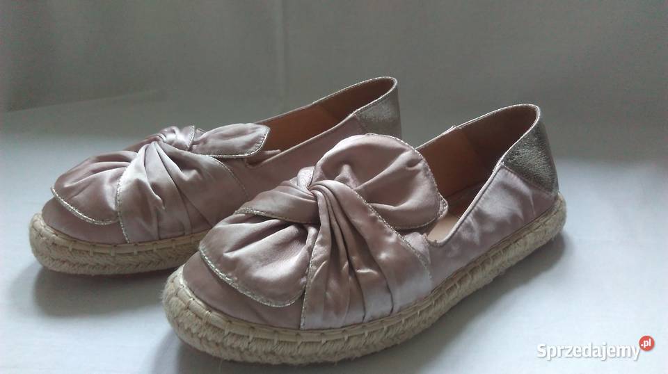 Buty damskie ESPADRYLE róż r 37538 jakość i stan Balerinki podlaskie Białystok