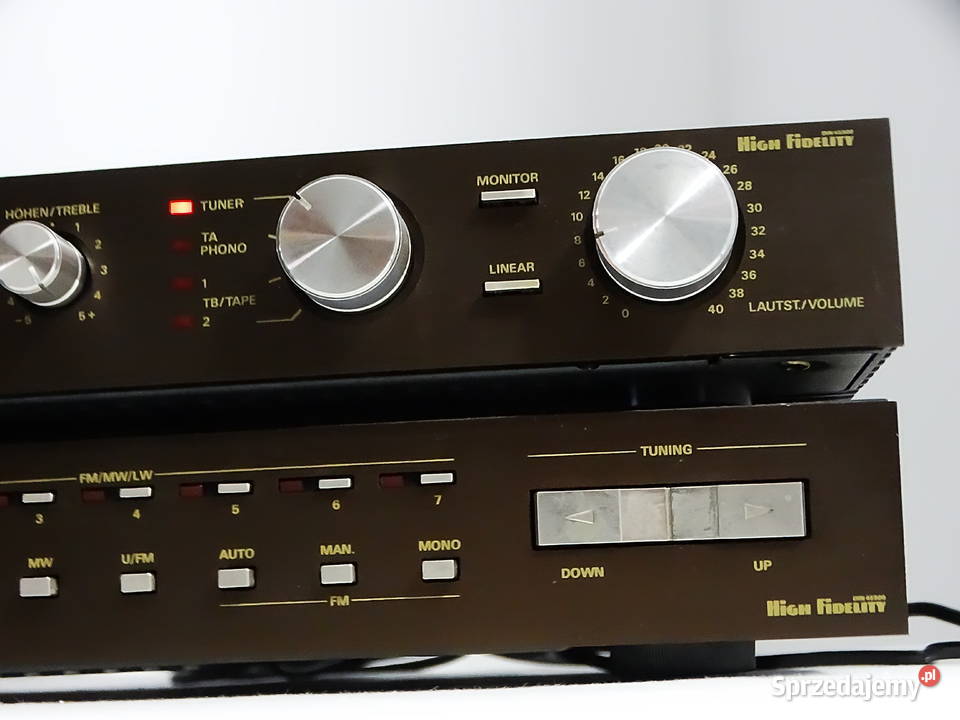 Zestaw wzmacniacz Grundig SV 2000 tuner radiowy Biłgoraj