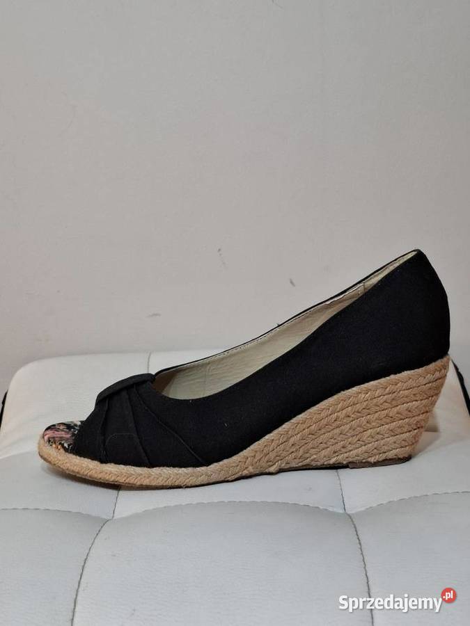 Espadryle 39 koturny damskie letnie wiosenne małopolskie Kraków