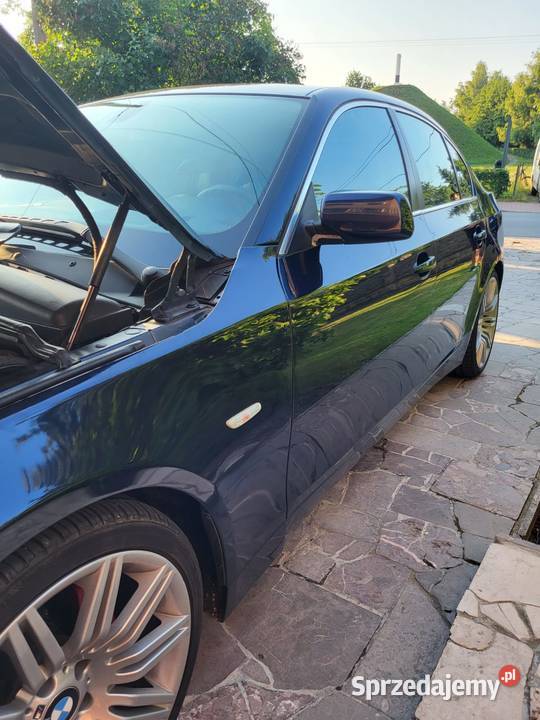 BMW 530d E60 piękna i bogato wyposażona Seria 5 Brzeziny