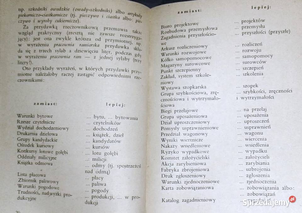 mówić i pisać poprawnie Maria Nalepińska lubelskie Chełm