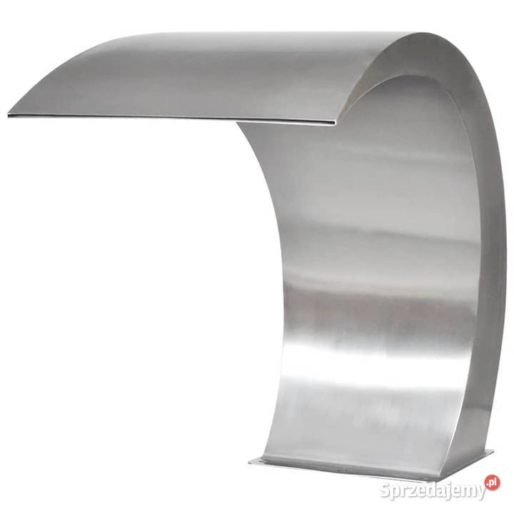 vidaXL Fontanna ze stali nierdzewnej do basenu