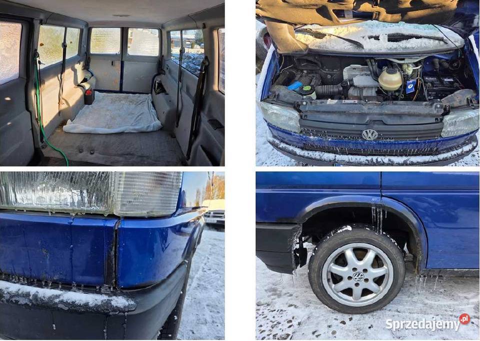 Volkswagen Transporter T4 sprzedaż syndyka Modlimowo