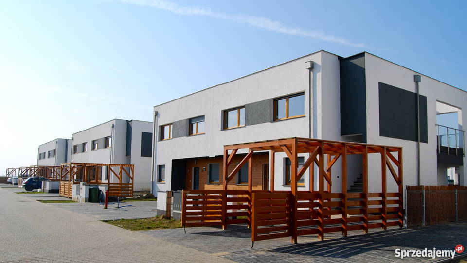 Bezpośrednio Nowoczesne mieszkanie z ogródkiem Liczba pokoi 3 wielkopolskie Mrowino