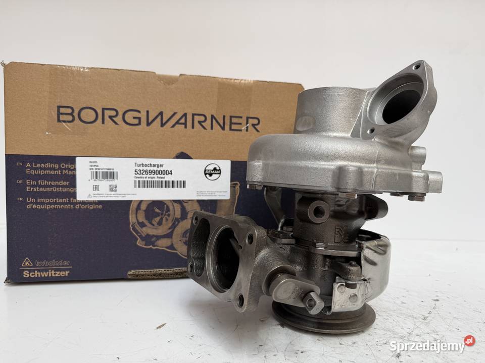 Turbosprężarka BorgWarner KKK Oryginal Reman ciężarowe Siedlce
