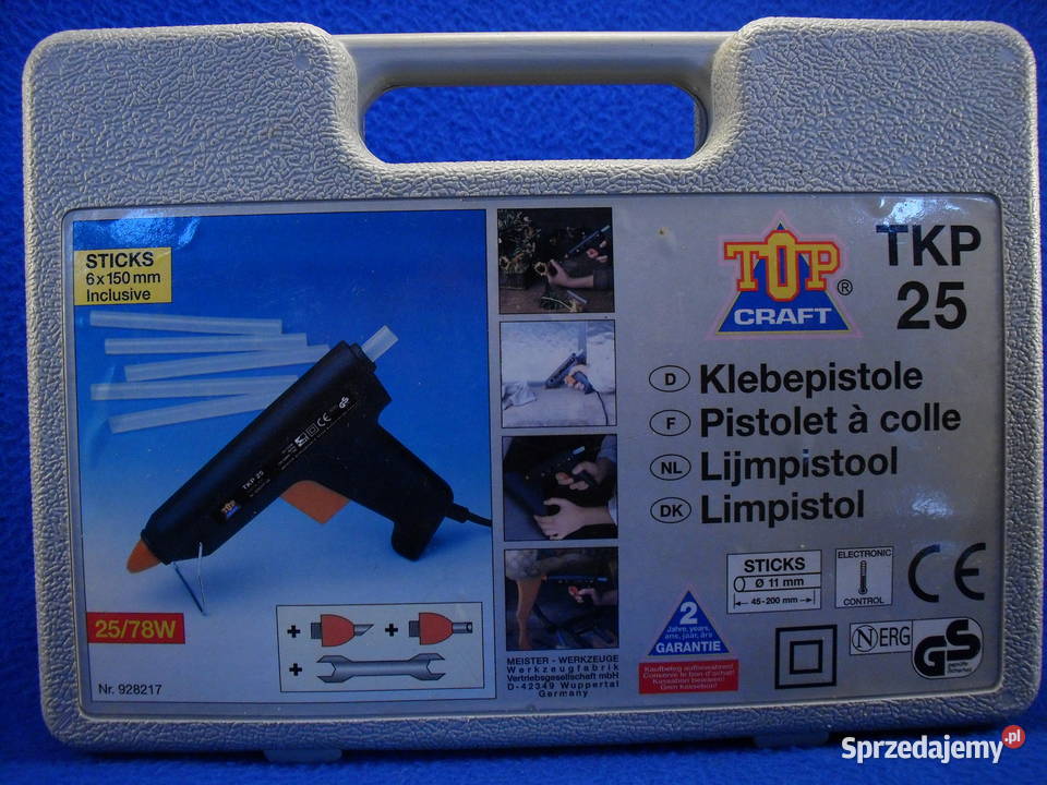 Komplet do klejenia na gorąco niemiecki dolnośląskie