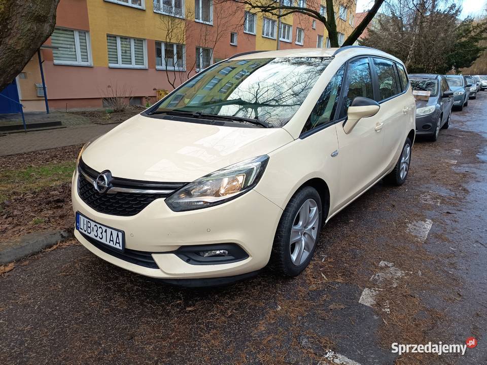 Opel Zafira Lublin 2017 BenzynaLPG