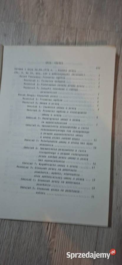 Kodeks pracy 1991 unikat wyd doradczoszkoleniowe Łęczyca